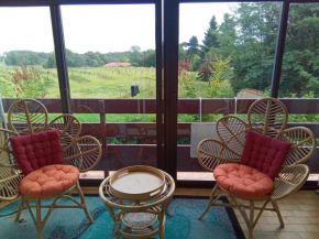 Studio cosy avec terrasse et barbecue à Cazaubon - 28 m²